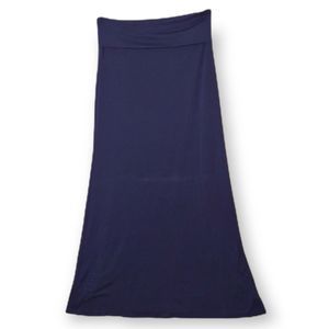 - Active basic size medium blue maxi skirt